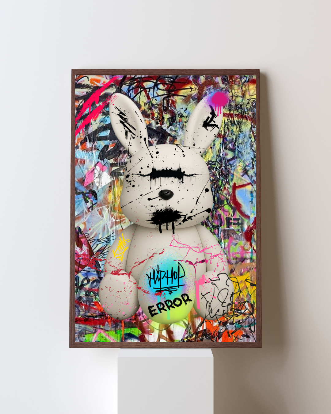 “REBELL RABBIT” – The Pop Art rabbit picture with character