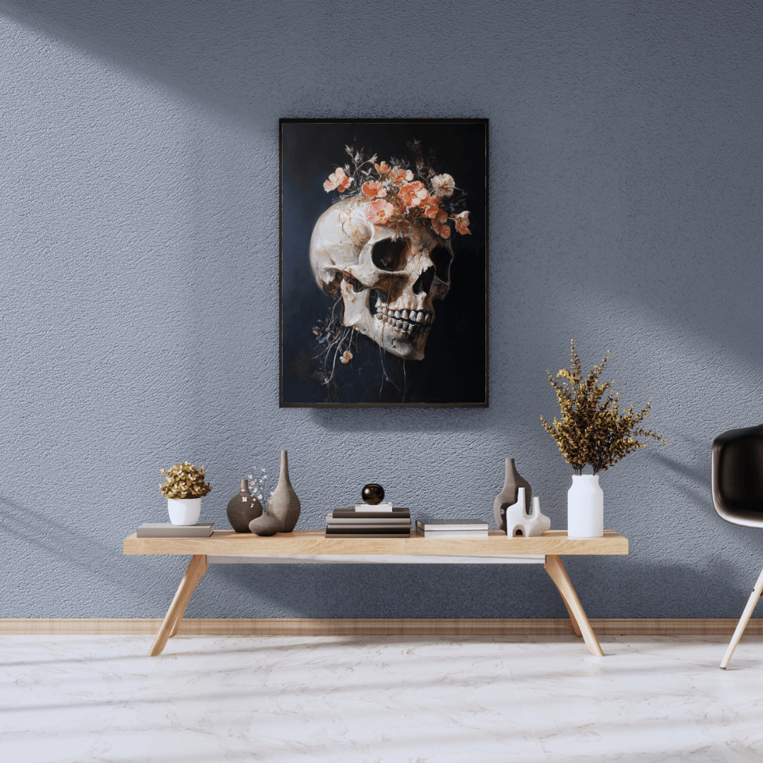 „Blossom & Bone – Schönheit im Schatten“