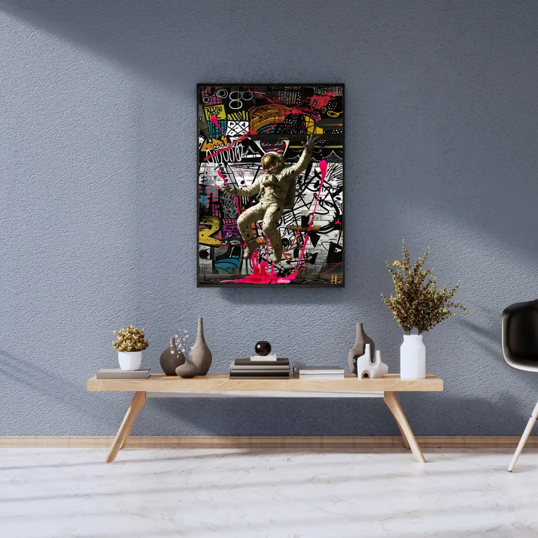 „GALACTIC HERO“ – Der Astronaut im Pop Art Style