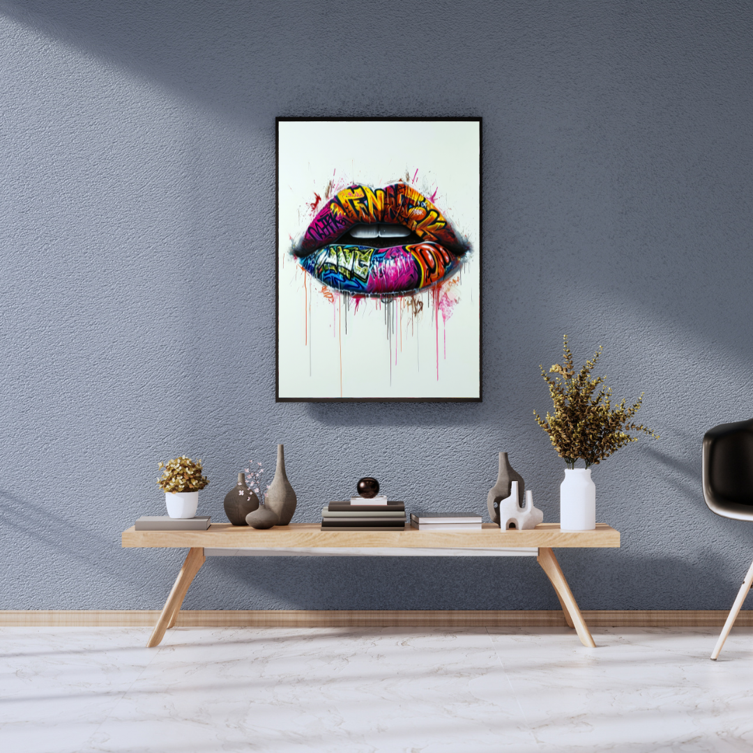 Graffiti Lips – Kiss with an Edge
