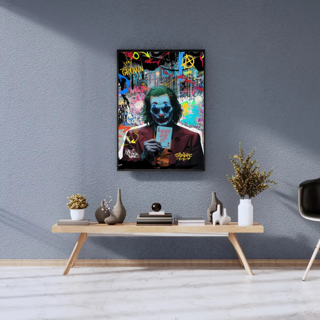 „URBAN CLOWN“ – Pop Art Clown Bild mit Charakter
