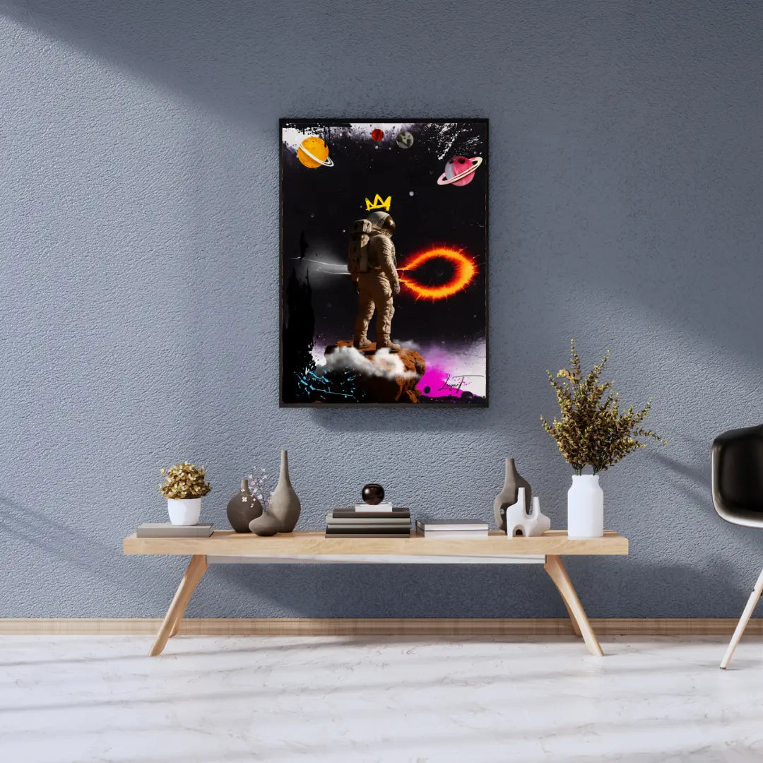 “COSMIC DREAMER” – Pop Art Astronaut Mural