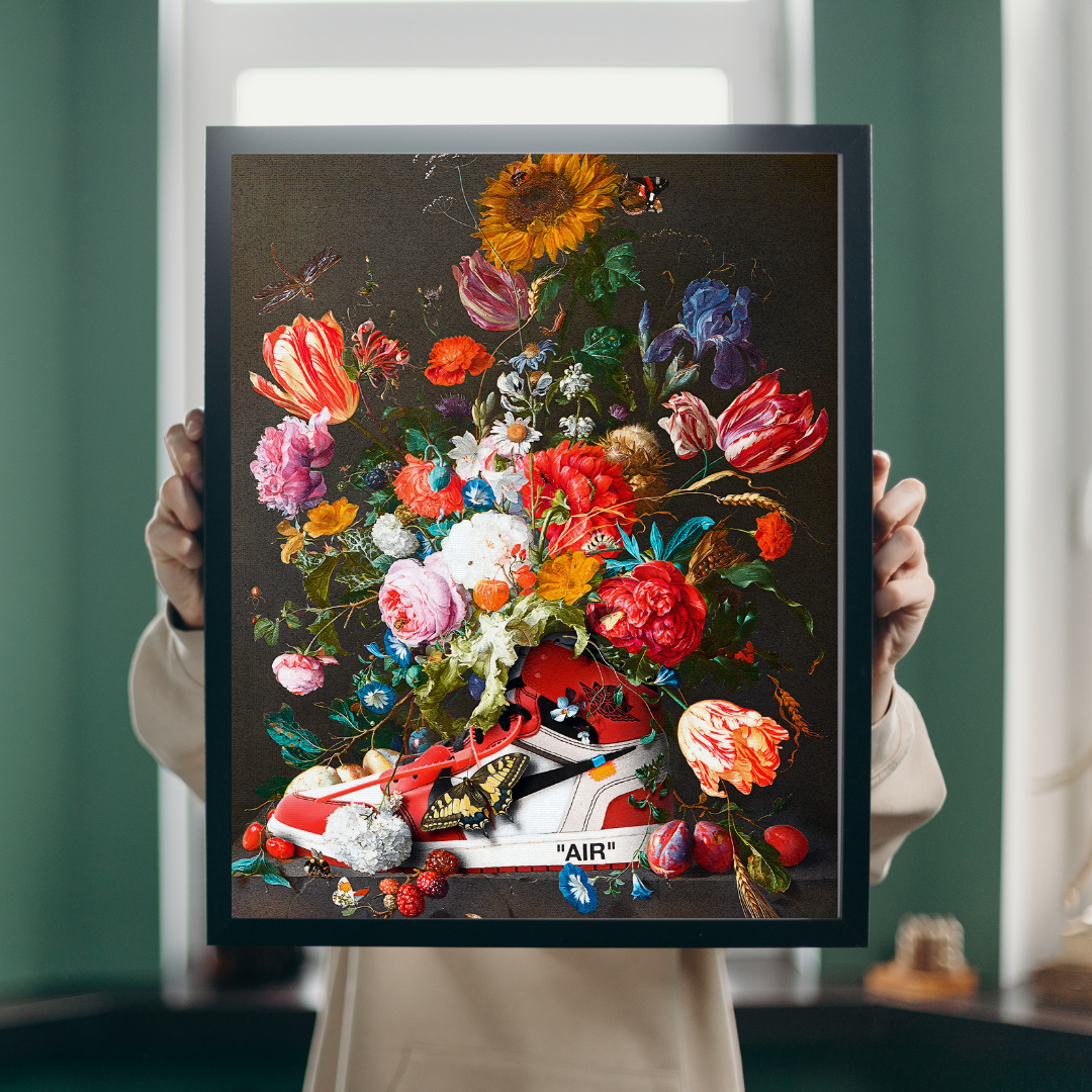 Floral Kicks – Air Jordan meets flower power