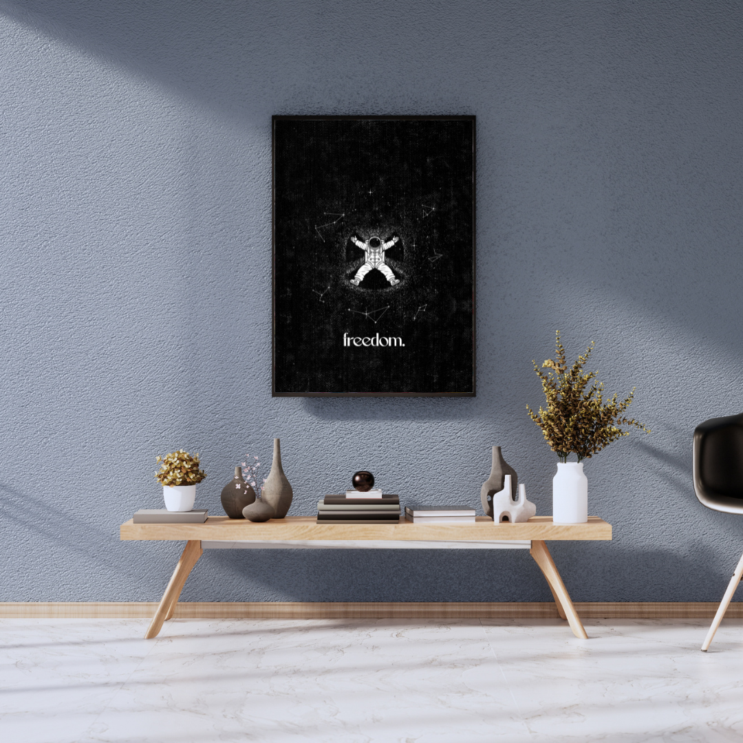 Freedom in Orbit – Snow Angel in Space