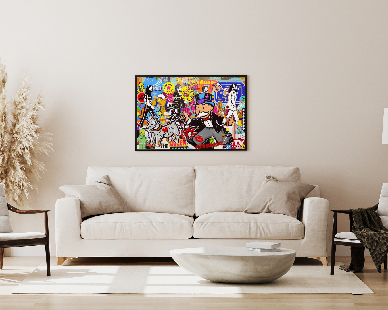 Mona Lisa Reloaded – Pop Art Icon on Canvas