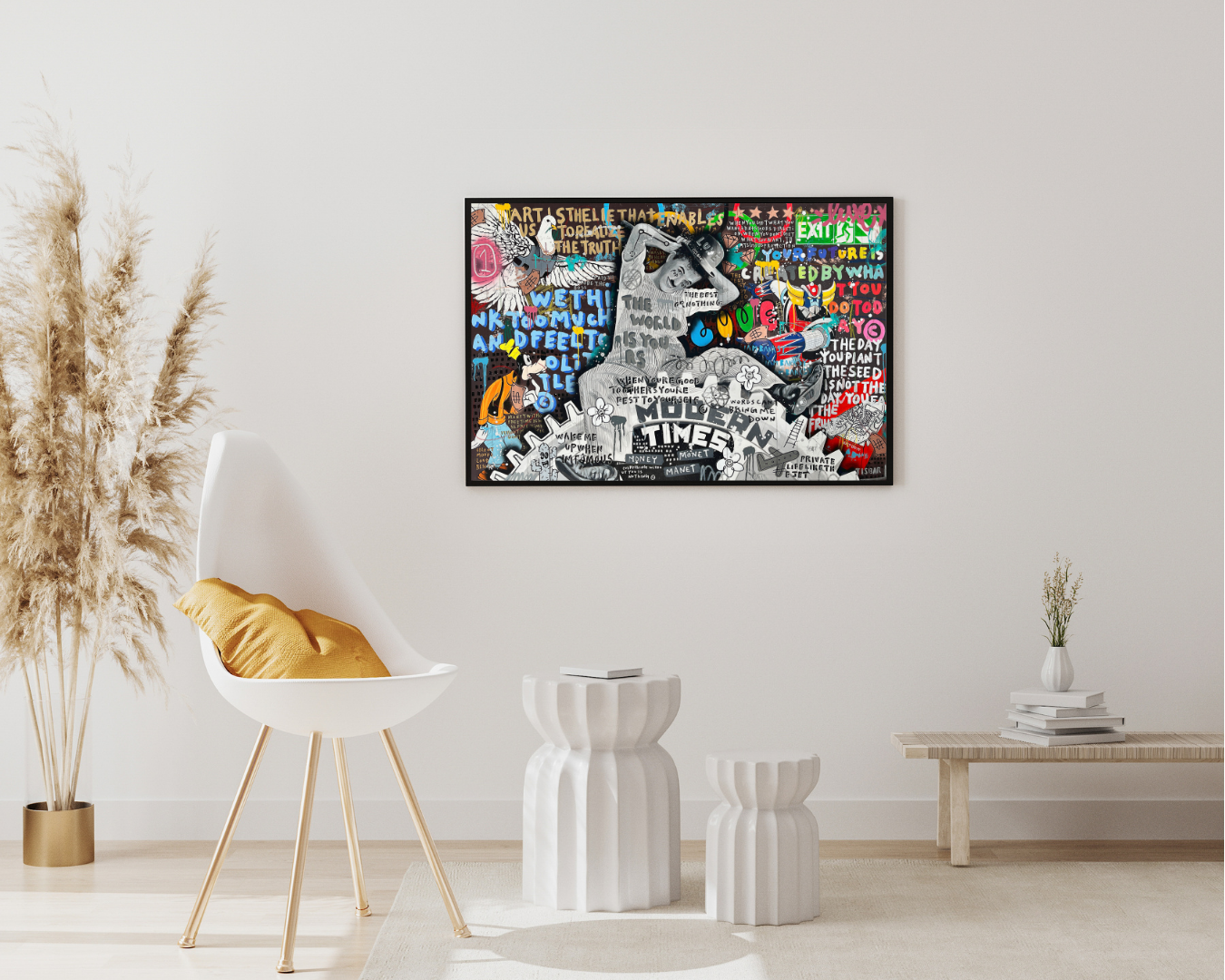 Mona Lisa Reloaded – Pop Art Icon on Canvas