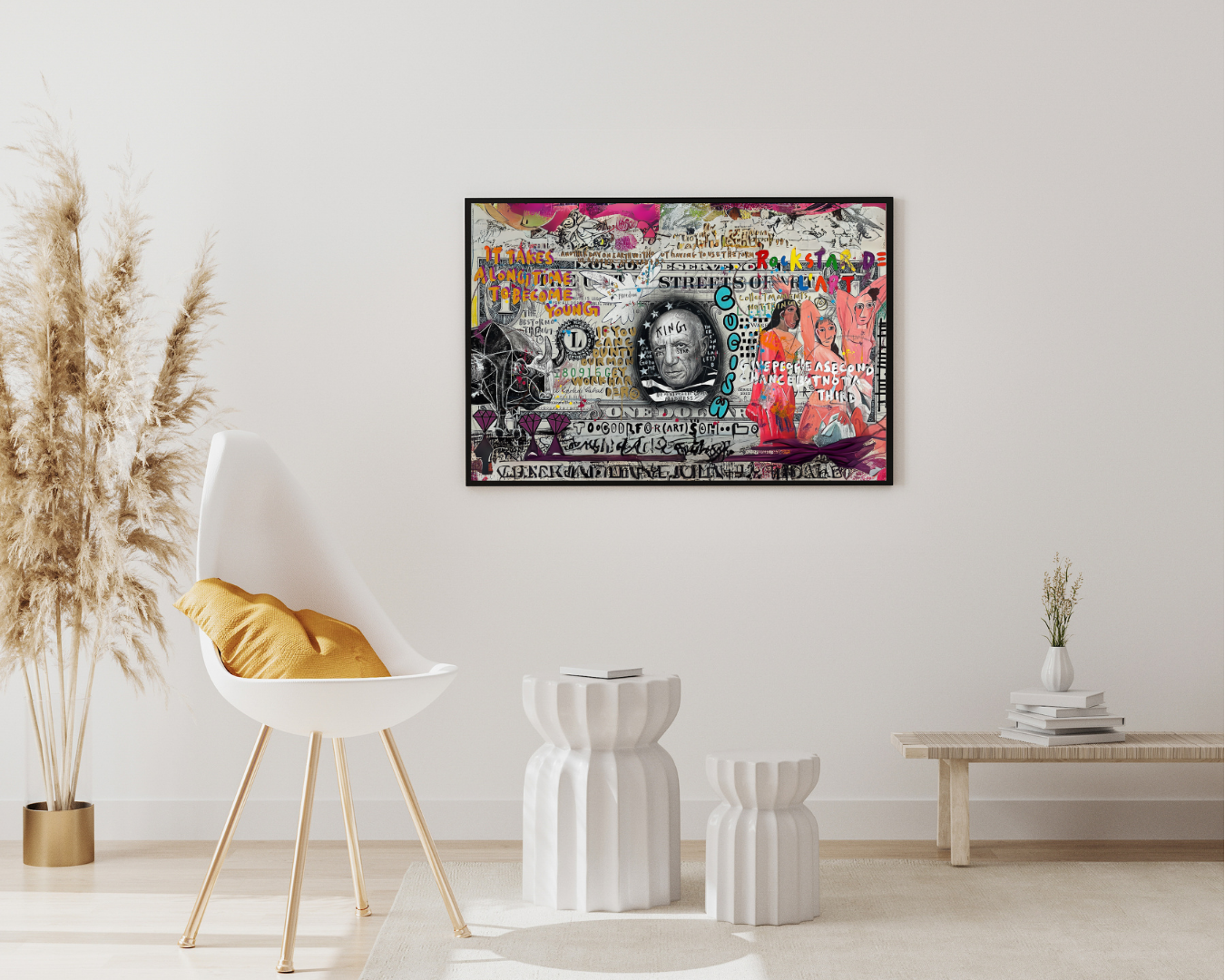 Mona Lisa Reloaded – Pop Art Icon on Canvas