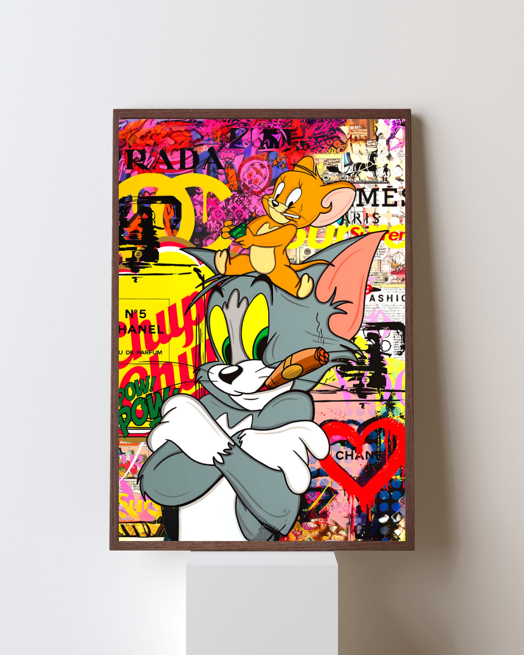 Tom & Jerry Pop Art – Klassischer Cartoon im modernen Look