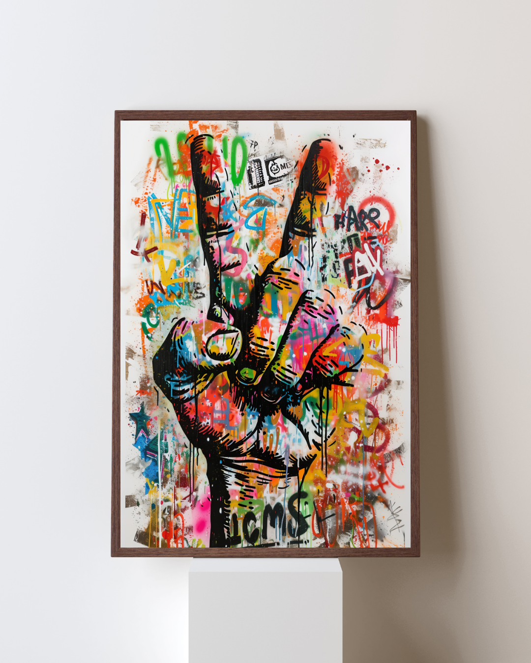 Pop Peace – The symbol of freedom in a riot of color
