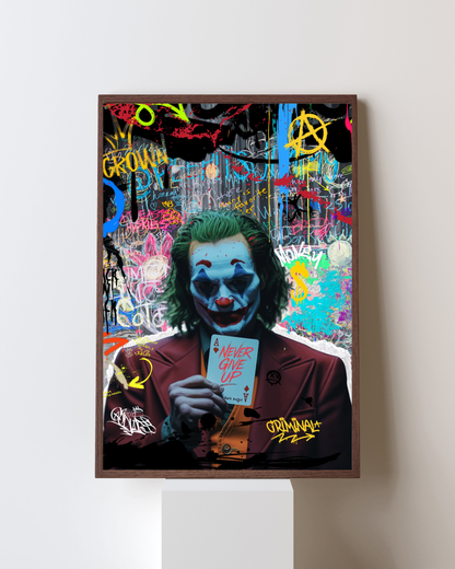 “URBAN CLOWN” – Pop Art Clown Picture with Character
