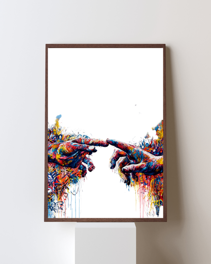 Divine Touch – Michelangelo meets Street Art