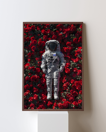 Stardust Garden – The Astronaut in the Rose Field
