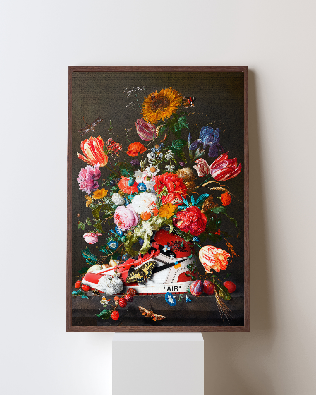 Floral Kicks – Air Jordan meets flower power