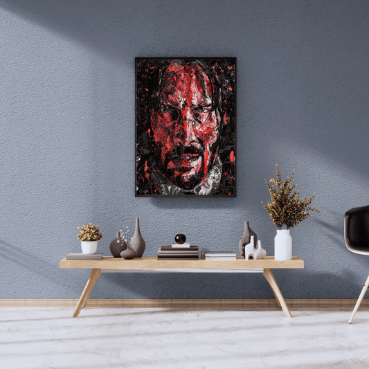 "John Wick – Pop Art Rachelegende"
