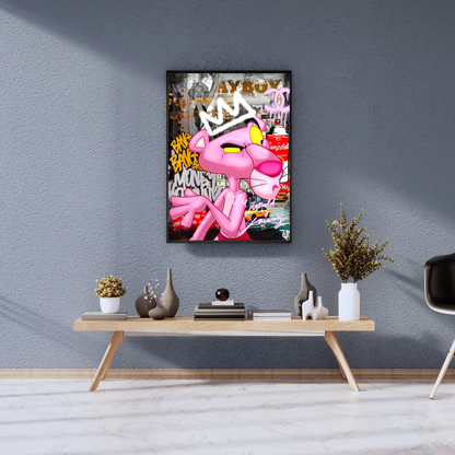 Pink Panther Pop Art – Kultfigur im Urban Style