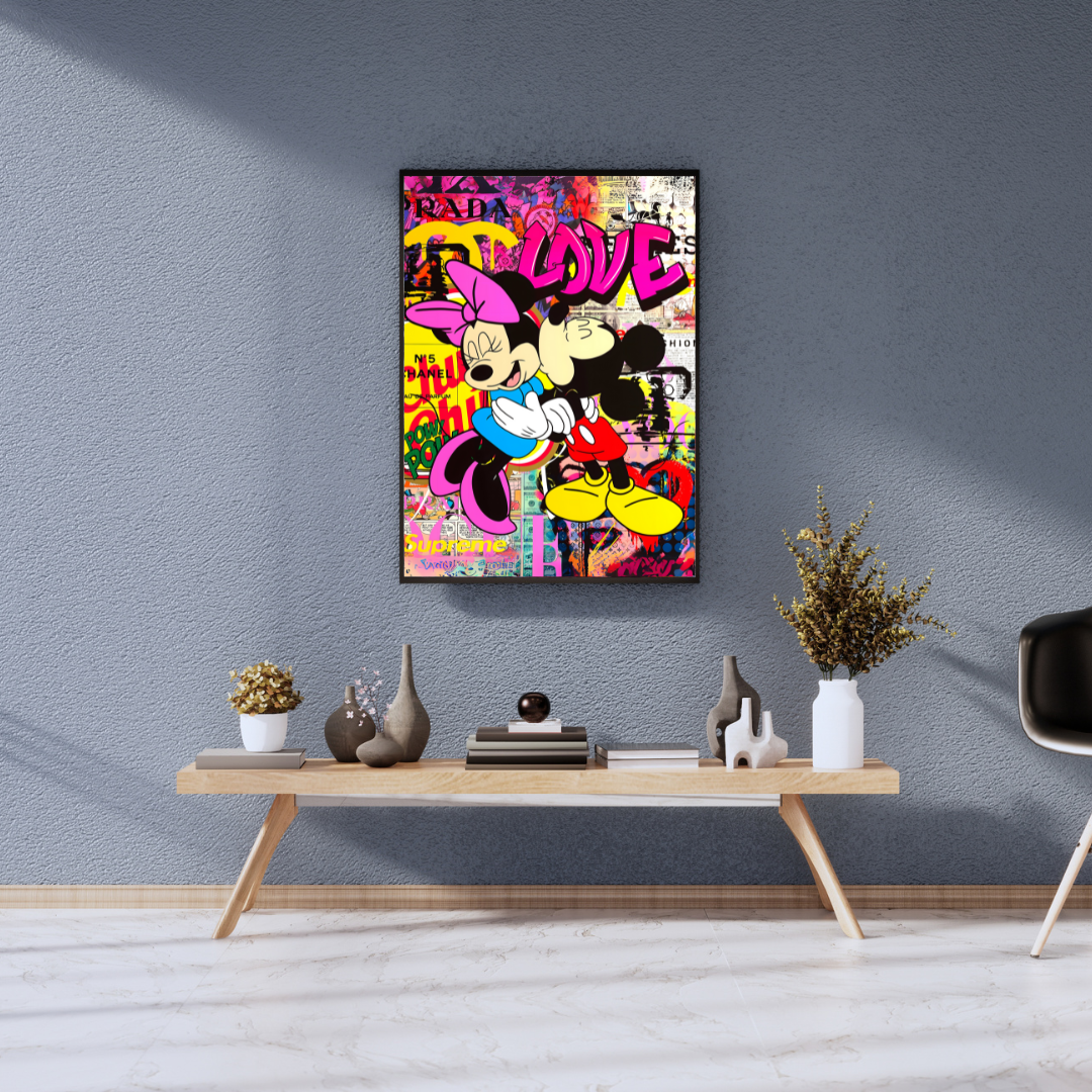 Mickey Mouse Pop Art – Klassiker im Street Art Look