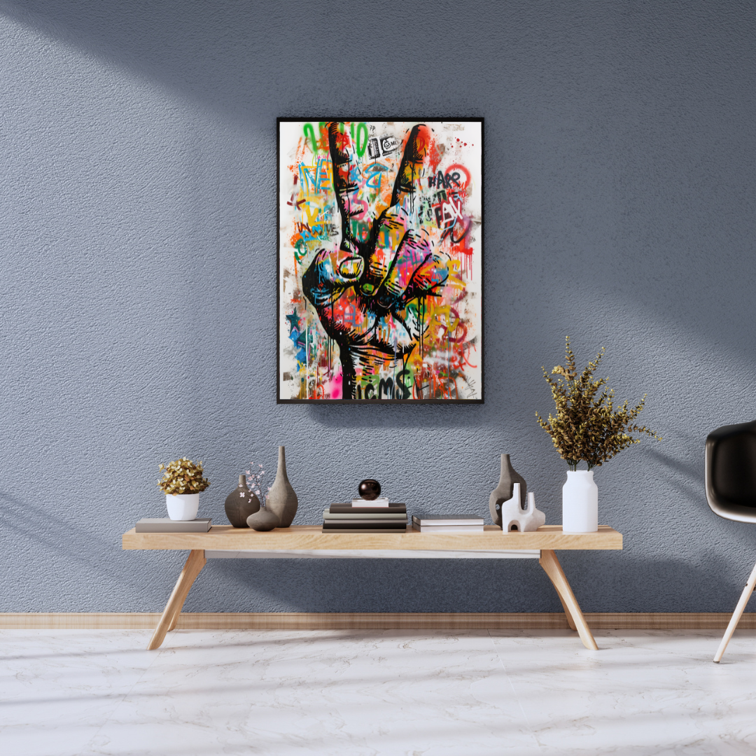 Pop Peace – The symbol of freedom in a riot of color