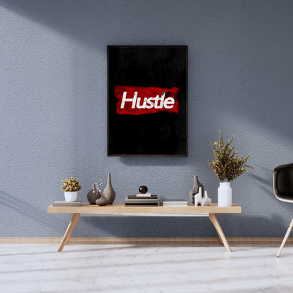 HUSTLE – No Excuses. Just Action.