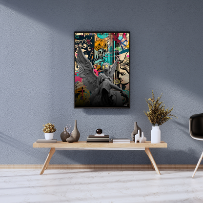 “DIVINE ICON” – Exclusive Pop Art artwork of an antique figure