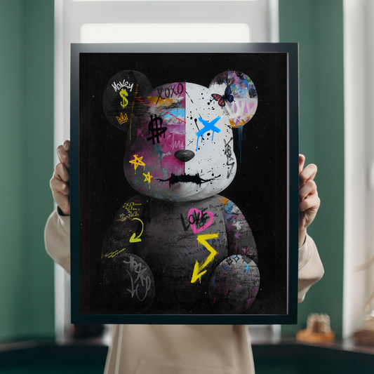 “REBEL TEDDY” – The teddy bear with attitude 