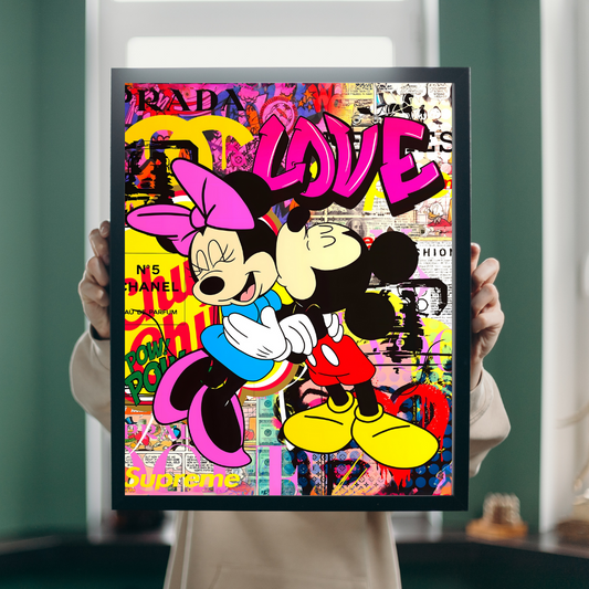 Mickey Mouse Pop Art – Klassiker im Street Art Look