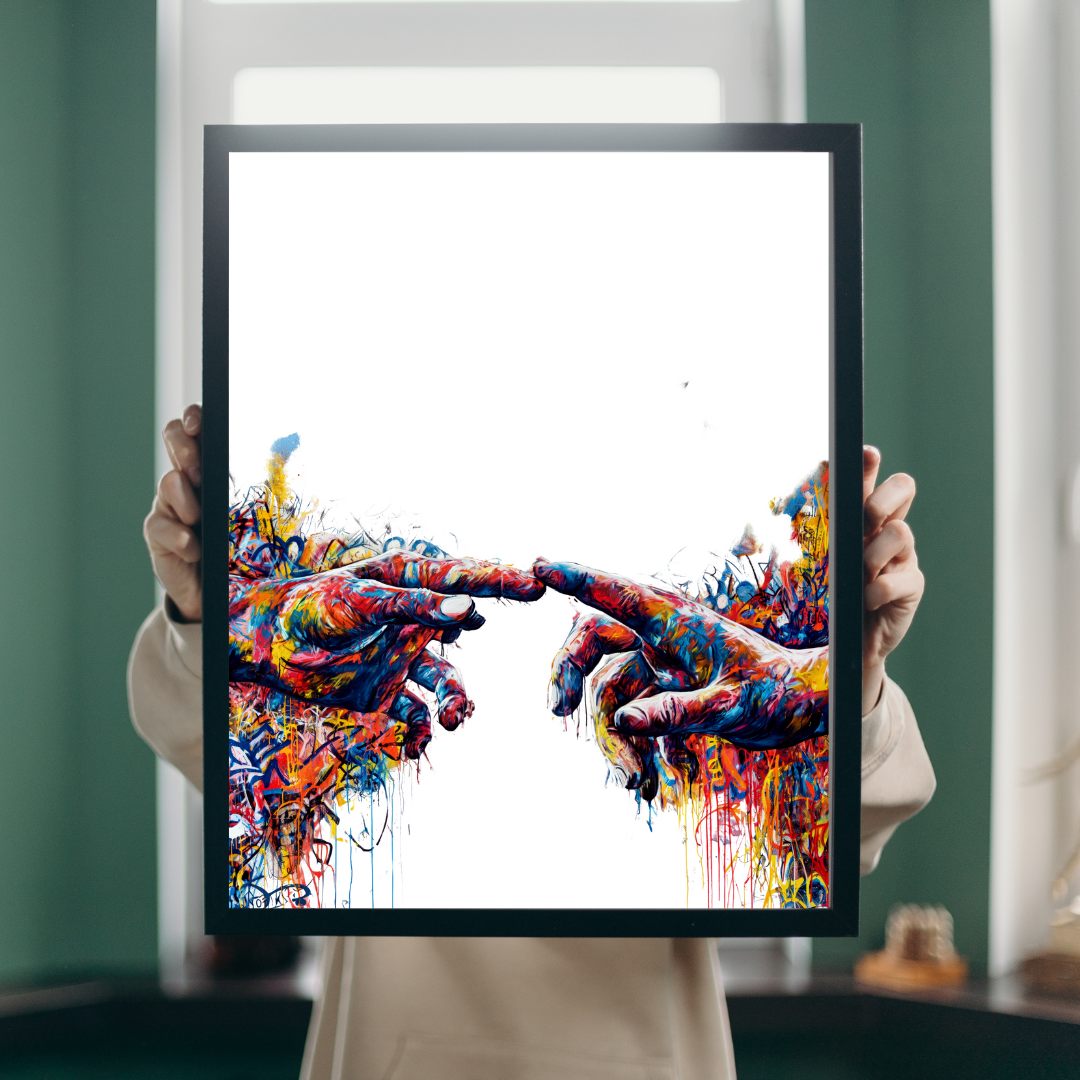 Divine Touch – Michelangelo meets Street Art
