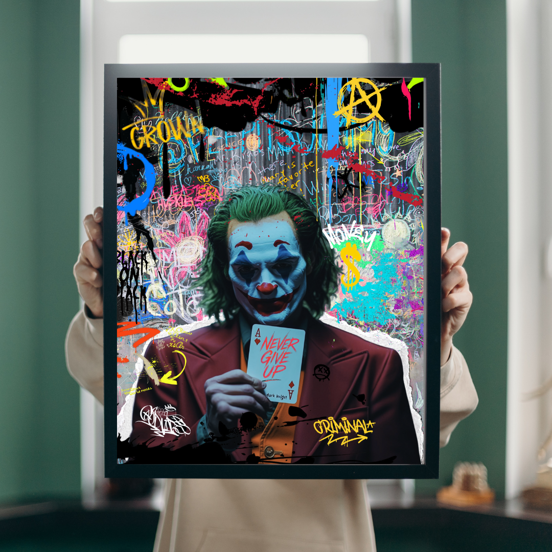 “URBAN CLOWN” – Pop Art Clown Picture with Character