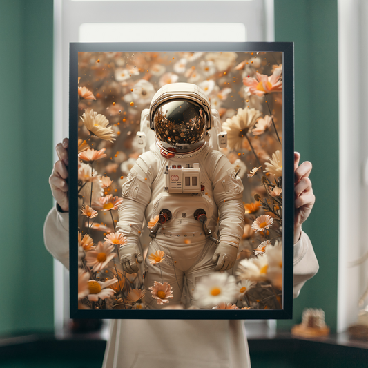 Cosmic Bloom – The Astronaut &amp; the Silence of the Flowers