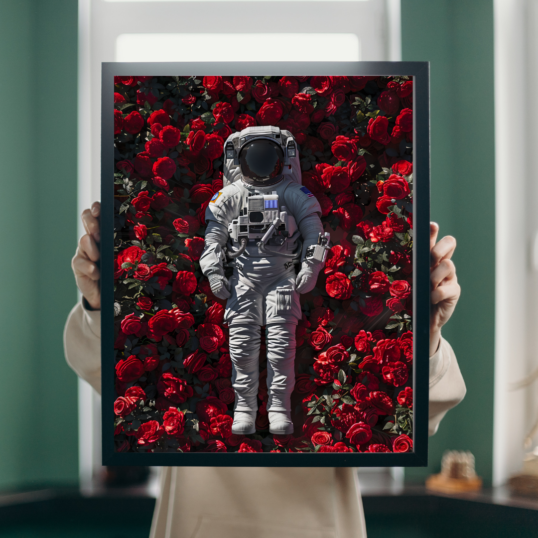 Stardust Garden – The Astronaut in the Rose Field
