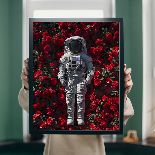 Stardust Garden – The Astronaut in the Rose Field