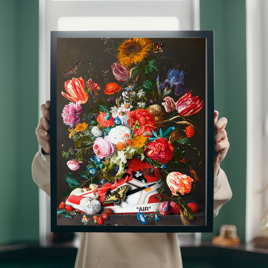 Floral Kicks – Air Jordan meets flower power