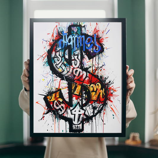 Dollar Drop – Money Talks in Spraypaint