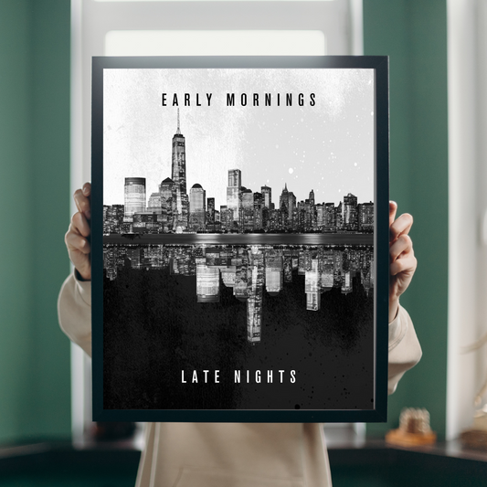 Long Nights &amp; Early Mornings – Built, Not Born
