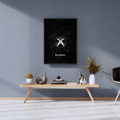 Freedom in Orbit – Snow Angel in Space