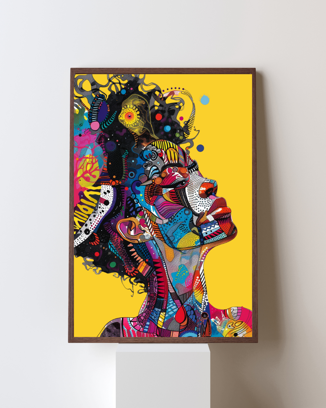 Mona Lisa Reloaded – Pop Art Icon on Canvas
