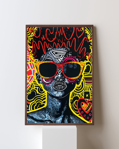 Mona Lisa Reloaded – Pop Art Icon on Canvas
