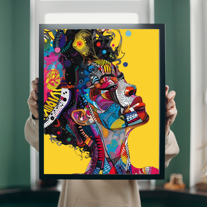 Mona Lisa Reloaded – Pop Art Icon on Canvas