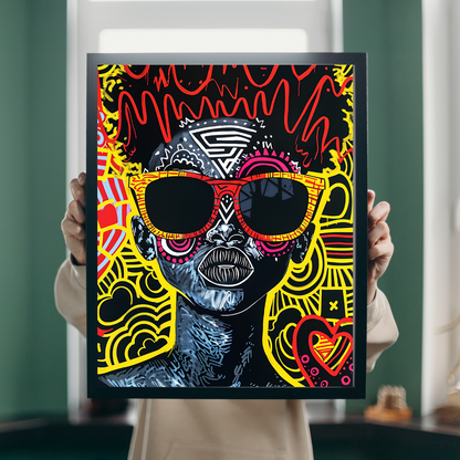 Mona Lisa Reloaded – Pop Art Icon on Canvas