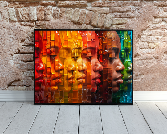 Mona Lisa Reloaded – Pop Art Icon on Canvas
