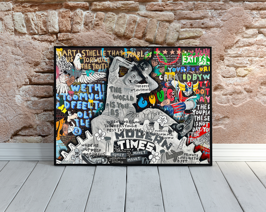 Mona Lisa Reloaded – Pop Art Icon on Canvas