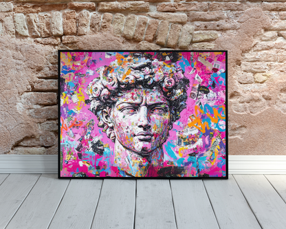 Mona Lisa Reloaded – Pop Art Icon on Canvas