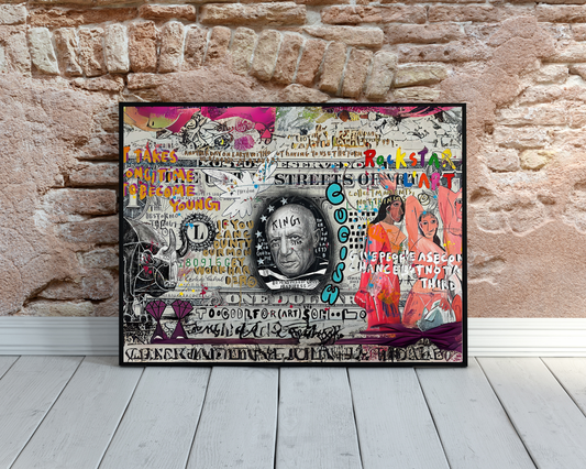 Mona Lisa Reloaded – Pop Art Icon on Canvas