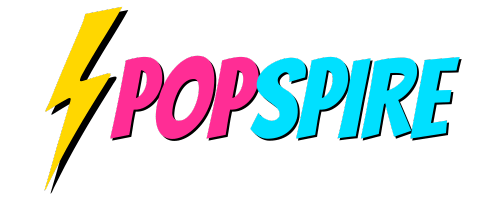 POPSPIRE Logo – moderner Schriftzug für den Online-Shop für Pop Art Wandbilder